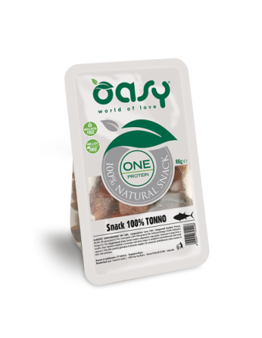 Oasy Dog Snack One Protein al Tonno 80gr.