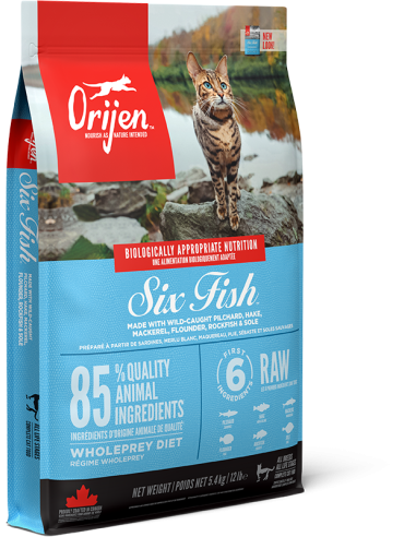 Orijen Cat Six Fish 1,8kg.