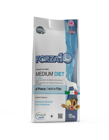 Forza10 Medium Diet al pesce 12kg.