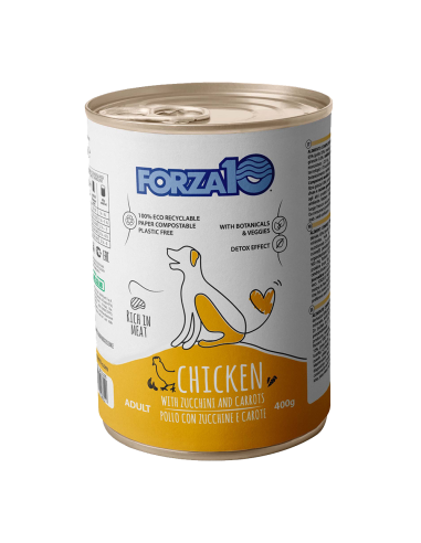 Forza10 Maintenance pollo con zucchine e carote 400g.