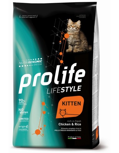 Prolife Lifestyle Kitten Chicken & Rice 7kg.