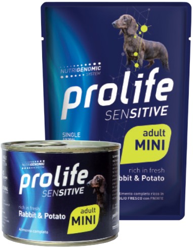 Prolife Sensitive Adult Mini Rabbit & Potato 200gr.