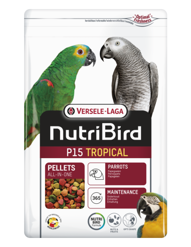 Versele-Laga Nutribird P15 Tropical 1kg.