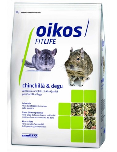 Oikos Fitlife Chinchillà & Degù 1,5 kg