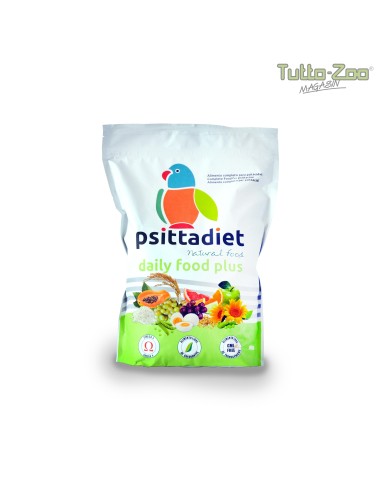 Psitta Diet Daily Food Plus 900g.