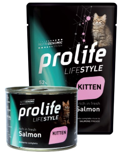 Prolife Lifestyle Kitten Salmon 85gr.