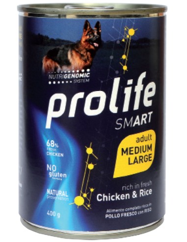 Prolife Smart Adult Medium-Large Chicken & Rice 400gr.