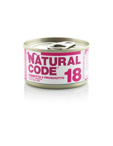 Natural Code 18 Tonnetto e Prosciutto 85g.
