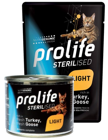 Prolife Grain Free Sterilised Adult Turkey & Goose 85gr.