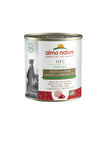 Almo HFC Natural Manzo con Prosciutto 290g.