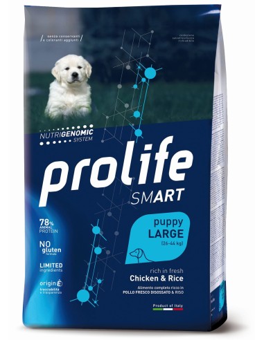 Prolife Smart Puppy Large Chicken & Rice 10kg.