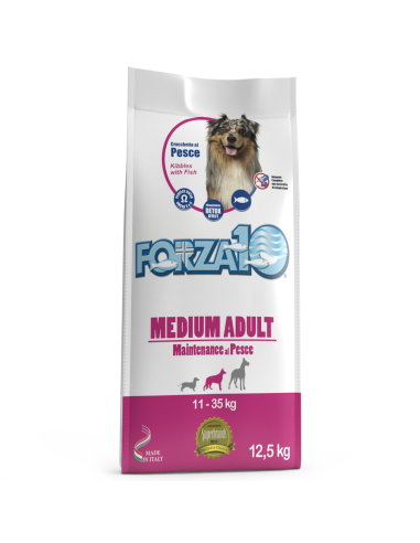 Forza10 Medium Adult Maintenance al Pesce 12,5kg.