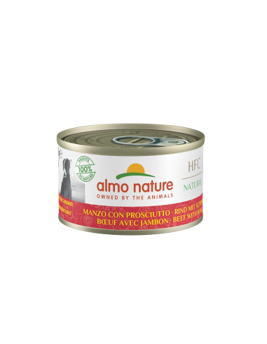 Almo HFC Natural Manzo con Prosciutto 95g.