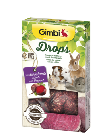 Gimbi Drops con Barbabietola 50g