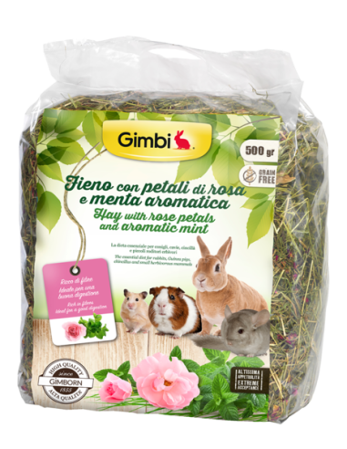 Gimbi Fieno con Rosa e Menta 500g