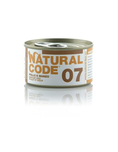 Natural Code 07 Pollo e Manzo 85g.
