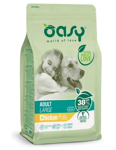 Oasy Large Pollo 3kg.