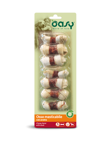 Oasy Dog Snack Osso all'Anatra Taglia S