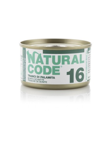 Natural Code 16 Tranci di Palamita 85g.
