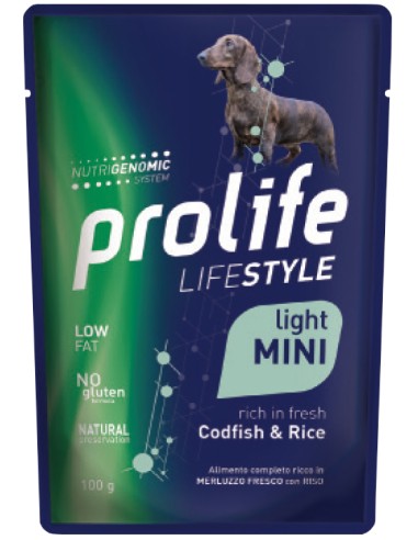 Prolife Lifestyle Light Adult Mini Codfish & Rice 100gr.