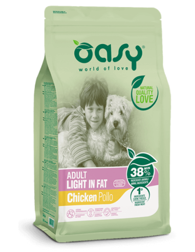 Oasy Light in Fat Pollo 3kg.