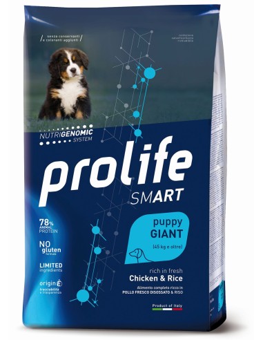 Prolife Smart Puppy Giant Chicken & Rice 10kg.