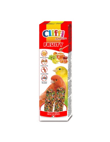 Cliffi Sticks Canarini Frutta e Miele 60g.