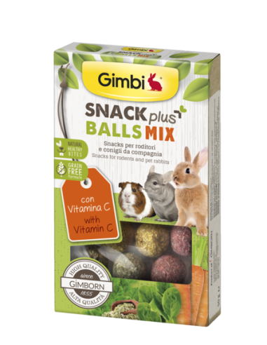 Gimbi Snack Plus Balls Mix 50g