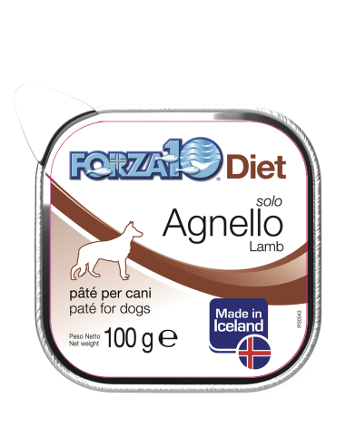 Forza10 Solo Diet Agnello 100g.