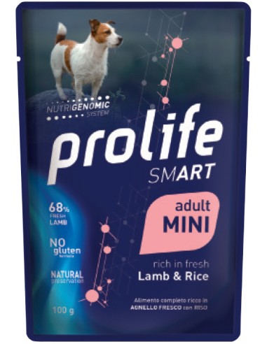 Prolife Smart Adult Mini Lamb & Rice 100gr.