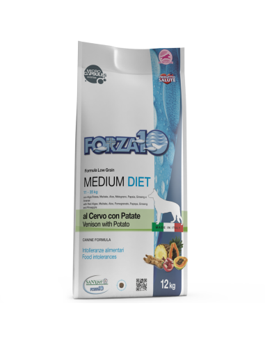 Forza10 Medium Diet al Cervo con Patate 12kg.