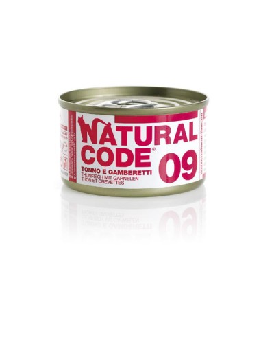 Natural Code 09 Tonno e Gamberetti 85g.
