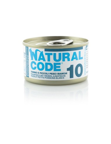 Natural Code 10 Tonno e Piccoli Pesci bianchi 85g.
