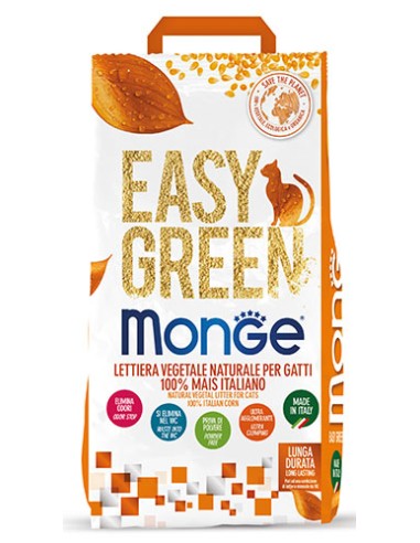 Monge Lettiera Easy Green 100% Mais 10lt.